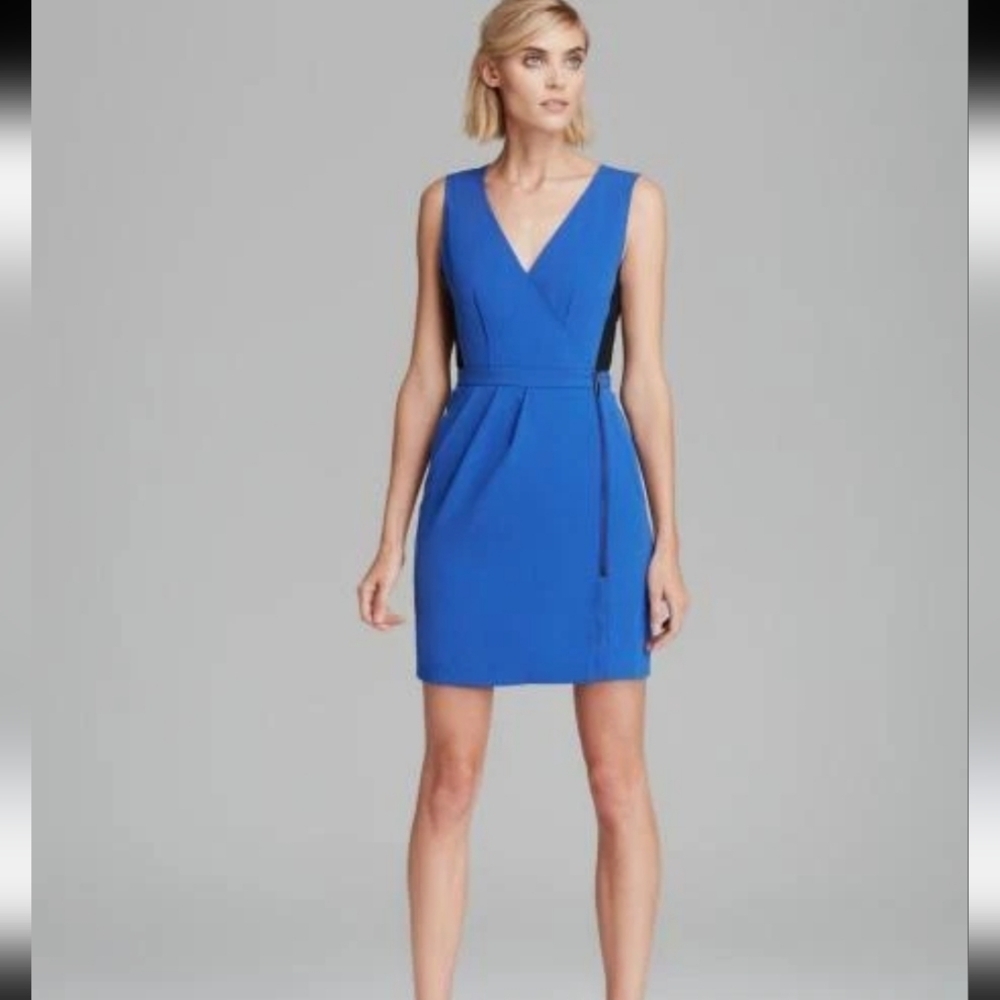 Marc by Marc Jacobs Anya Zipher Dress – Blue/Black – Size 0